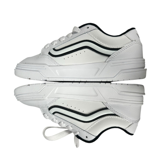 Vans Hylane Youth Skate Sneakers Size 3.5Y White and Black VN000D4PFCC - Picture 3 of 10